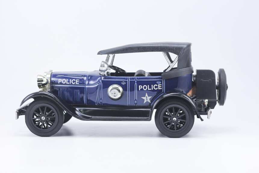 车控 1929年A型福特 警车纪念车型威士忌