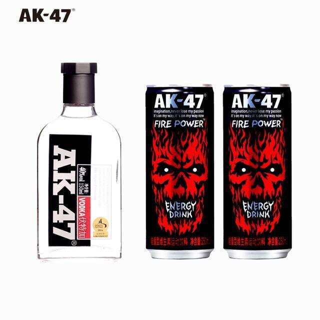 粉丝福利：Ak-47经典伏特加1瓶+FIRE POWER2罐砍价低至¥9.9！