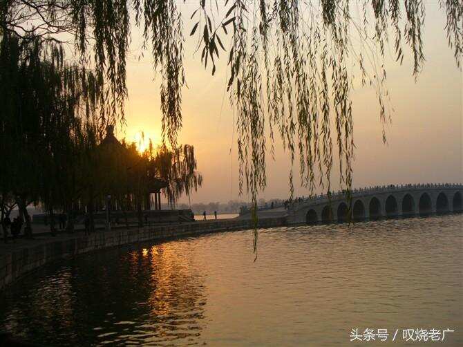 北京颐和园夺目美景