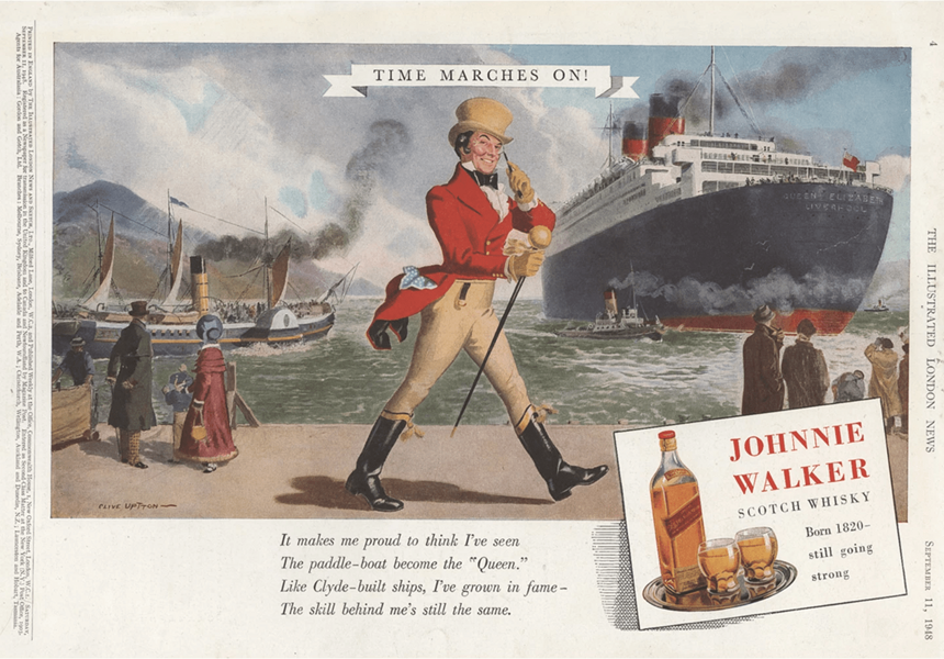 最热门的威士忌品牌尊尼获加，除了“行走的绅士”还有什么？