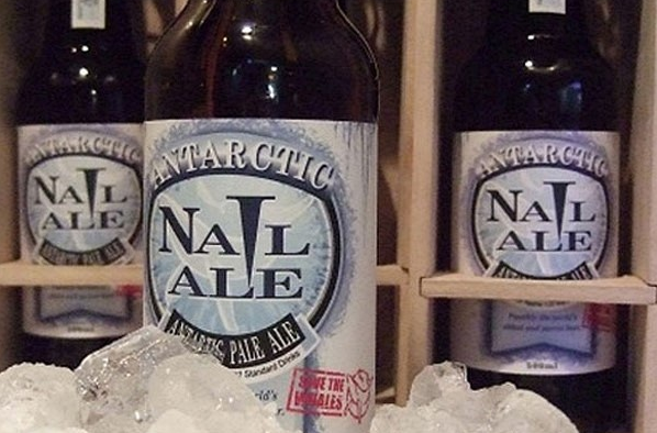 限量版 来自南极冰川的啤酒