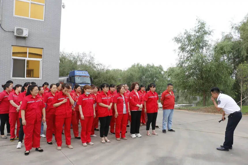 河南寿酒集团开展夏季消防知识培训和演练