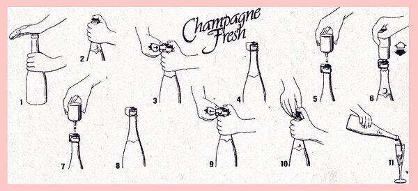 葡萄酒香槟各种开瓶步骤分解，网友：一看就会