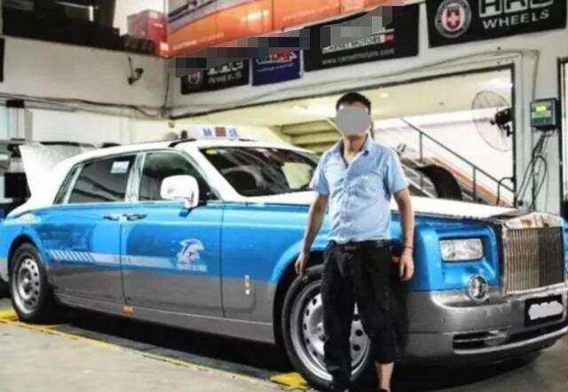 广东深圳豪华“出租车”，总价值1000多万，车主到底咋​想的？
