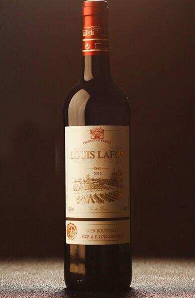 法国路易拉菲干红葡萄酒2012，没喝过就亏大了