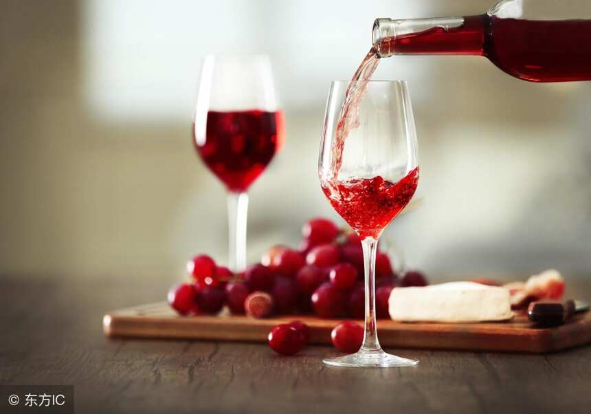 五种葡萄酒的储存温度和适饮温度
