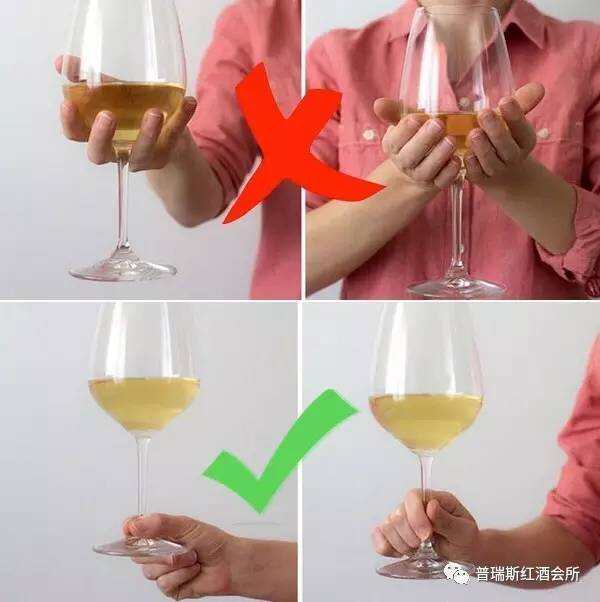 喝葡萄酒如何拿杯