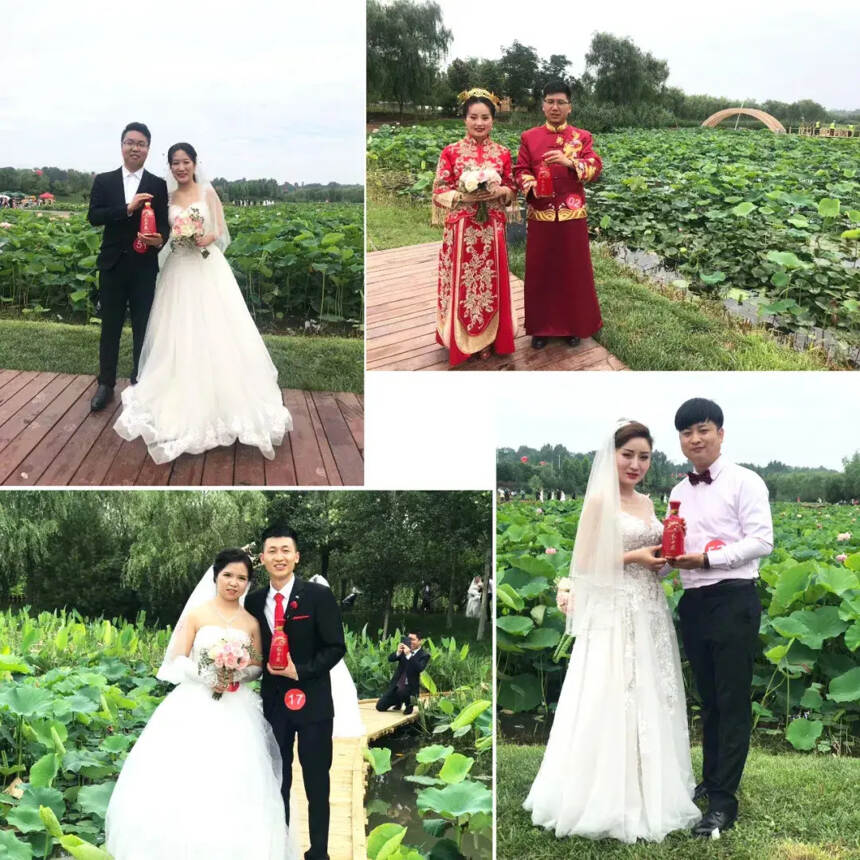 “中国红•红西凤——渭河百里花海集体婚礼活动”成功举办