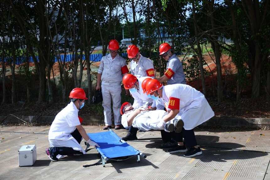 海口市高新区生产安全及环境保护事故应急救援演练活动在椰岛举办