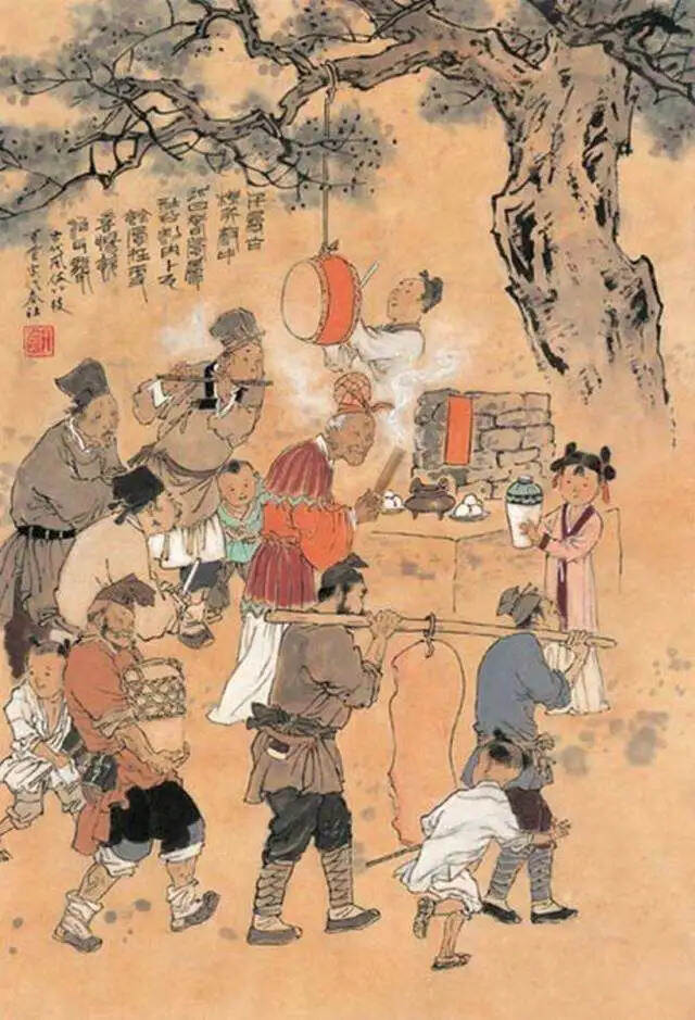 年年最后饮屠苏丨一文看尽中国人的春节饮酒文化