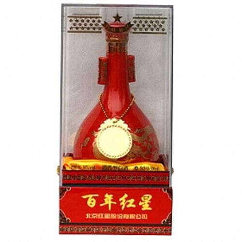 38度红星百年红花瓷好多钱一瓶「38度红星百年红花瓷清香型白酒价格是什么」