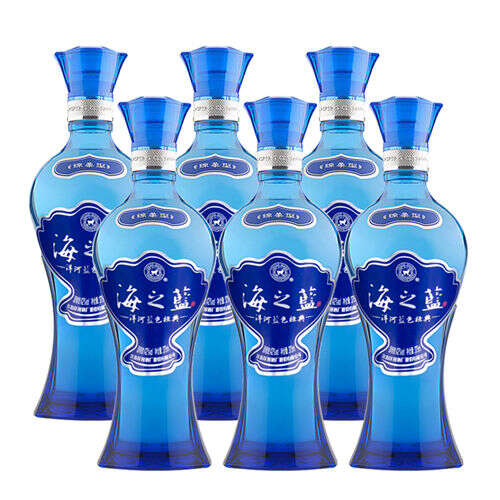 42度洋河海之蓝375ml6瓶整箱大致价位
