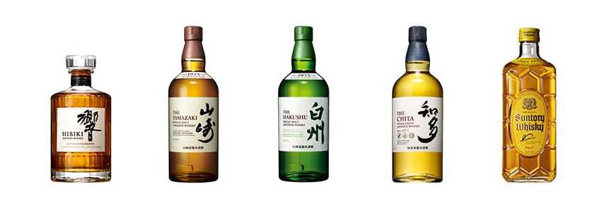 日本三得利（Suntory）旗下有多少威士忌品牌